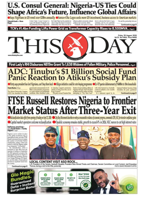 Cover of THISDAY