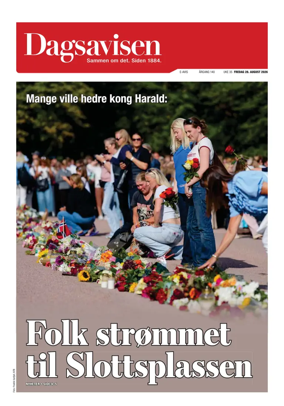 Cover of Dagsavisen