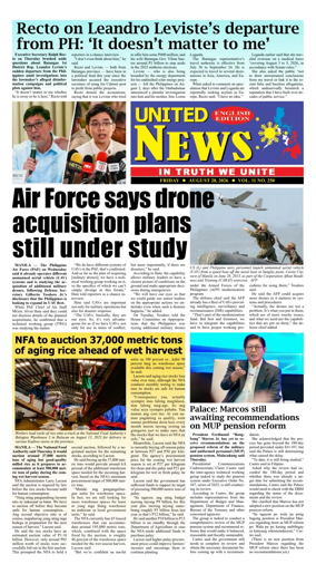 Cover of United News - English Edition