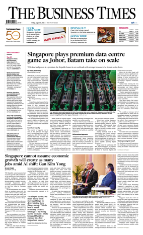 Cover of The Business Times