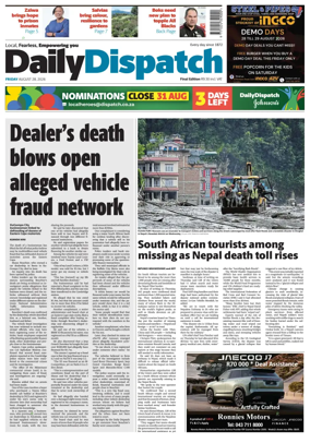 Cover of Daily Dispatch