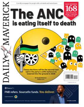 Cover of Daily Maverick