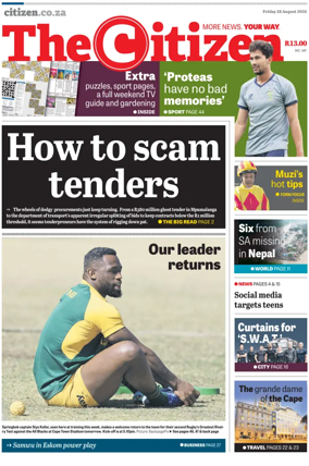 Cover of The Citizen (Gauteng)