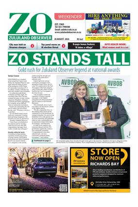 Cover of Zululand Observer - Weekender