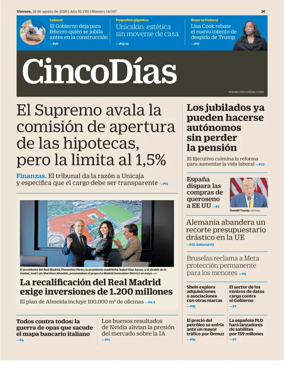 Cover of Cinco Dias