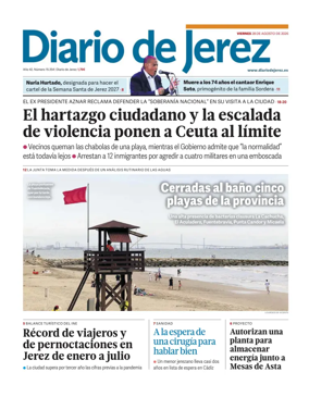 Cover of Diario de Jerez