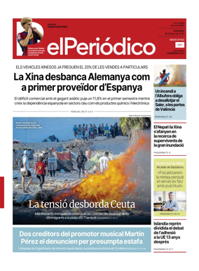 Cover of El Periodico - Catala