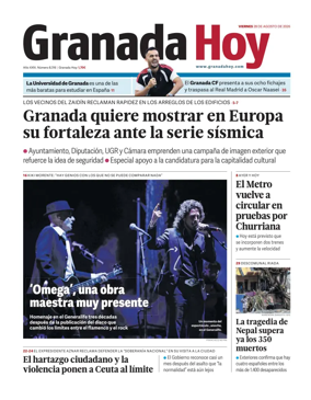 Cover of Granada Hoy