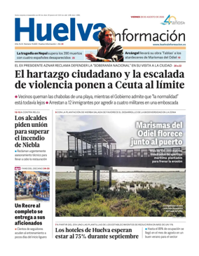 Cover of Huelva Informacion