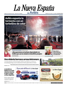 Cover of La Nueva Espana (Aviles)