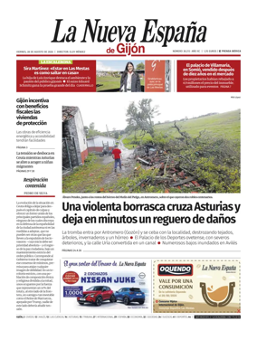 Cover of La Nueva Espana (Gijon)