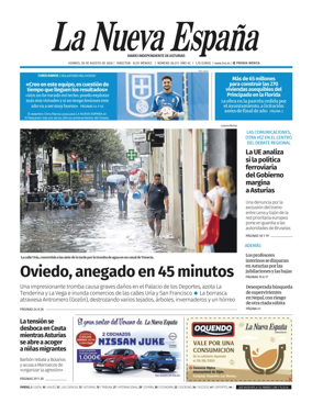 Cover of La Nueva Espana (Oviedo)