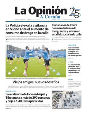 Cover of La Opinion de A Coruna