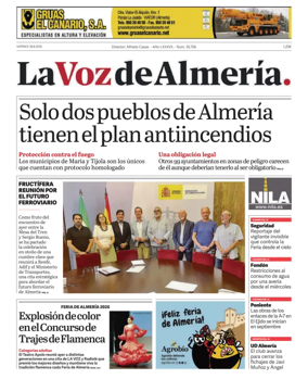 Cover of La Voz de Almeria