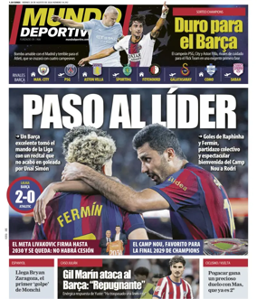 Cover of Mundo Deportivo (At. Madrid)