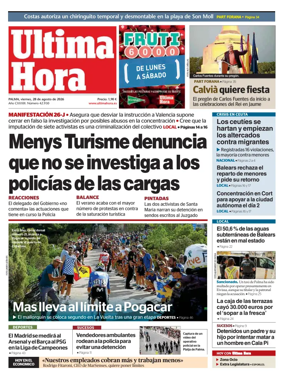 Cover of Ultima Hora