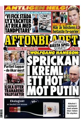 Cover of Aftonbladet