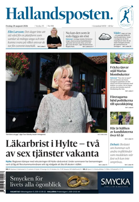 Cover of Hallandsposten