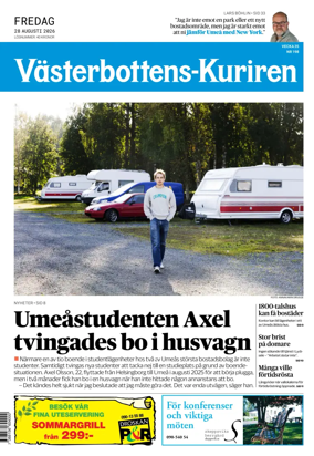 Cover of Vasterbottens-Kuriren