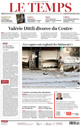 Cover of Le Temps