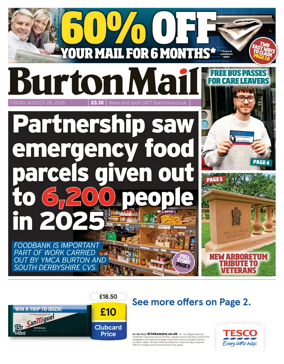 Cover of Burton Mail