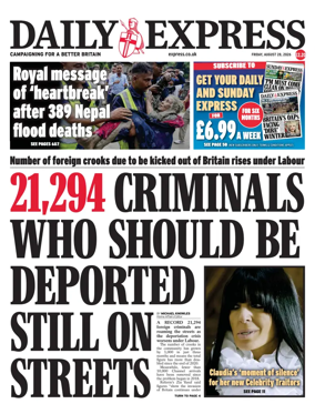 Cover of Daily Express