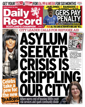 Cover of Daily Record