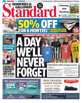 Cover of Dumfries & Galloway Standard