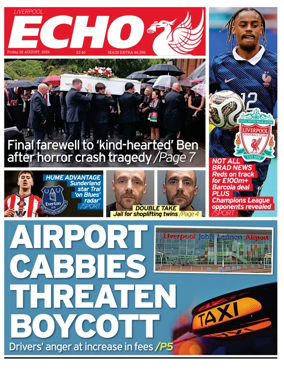 Cover of Liverpool Echo