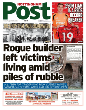 Cover of Nottingham Post