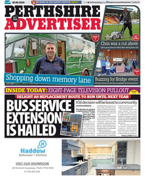 Cover of Perthshire Advertiser