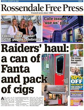 Cover of Rossendale Free Press