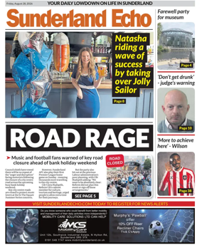 Cover of Sunderland Echo