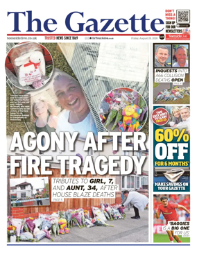 Cover of Teesside Evening Gazette