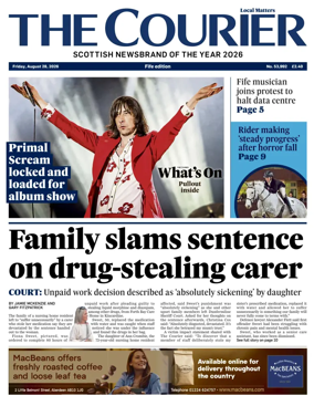 Cover of The Courier & Advertiser (Fife Edition)