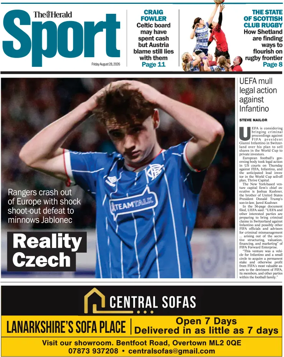 Cover of Herald Sport