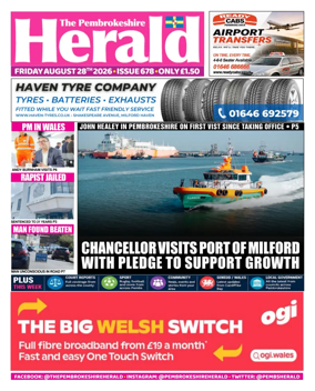 Cover of The Pembrokeshire Herald