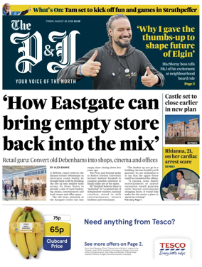 Cover of The Press and Journal (Inverness Highlands and Islands)