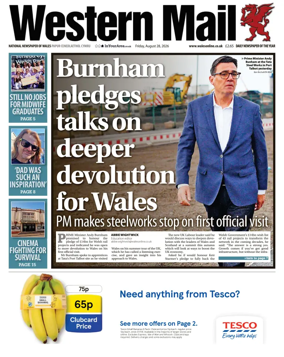 Cover of Western Mail