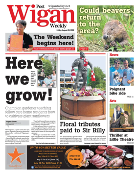 Cover of Wigan Evening Post
