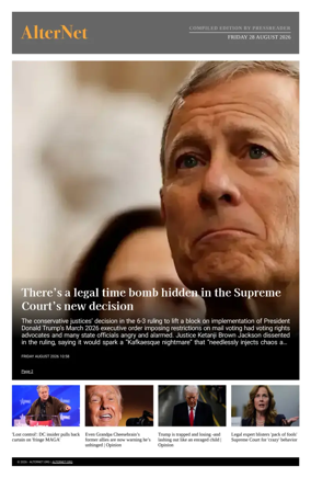 Cover of AlterNet