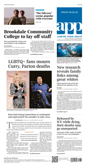 Cover of Asbury Park Press