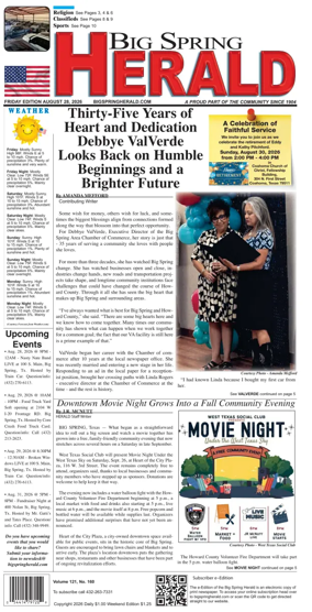 Cover of Big Spring Herald