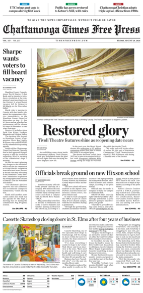 Cover of Chattanooga Times Free Press