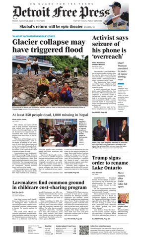 Cover of Detroit Free Press