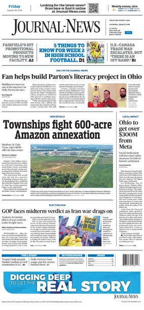 Cover of Hamilton Journal News