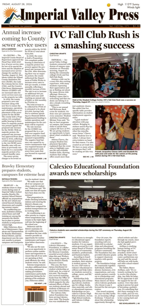 Cover of Imperial Valley Press