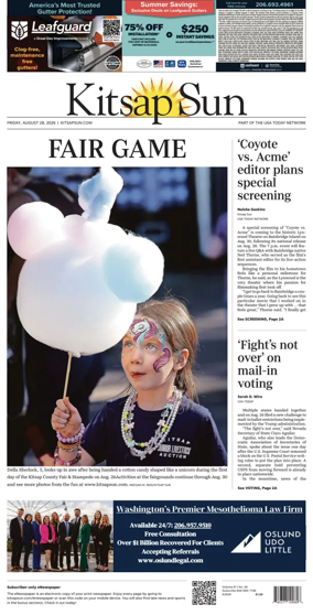 Cover of Kitsap Sun