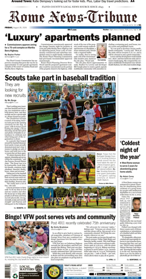 Cover of Rome News-Tribune
