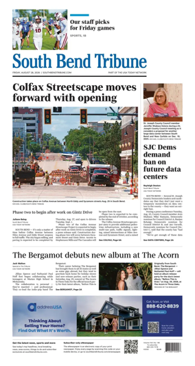 Cover of South Bend Tribune